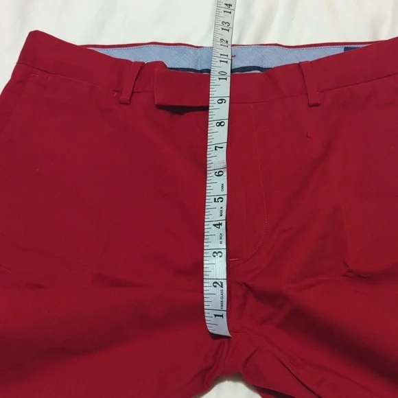 Polo Ralph Lauren men's #32 red shorts. - Picture 8 of 8